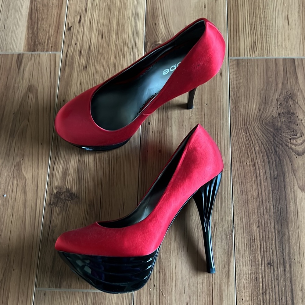 Bebe Platform Shoes. Comfortable Stripper Shoes. … - image 3